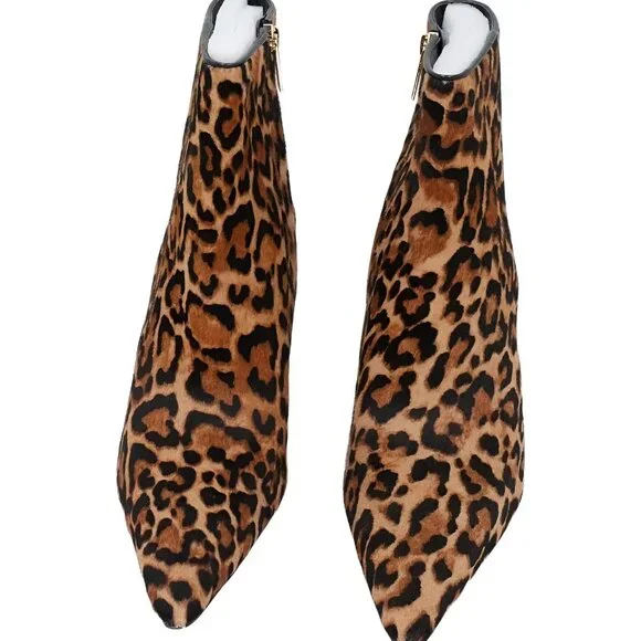 Michael Kors Selina Pointed-Toe Leopard Ankle Boot - Women's US 9M - Picture 5 of 6